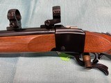 Ruger no.1 Varmint rifle 220 Swift with rings - 6 of 14