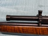 Winchester model 69 .22Short Fancy Wood with brass scope - 18 of 20