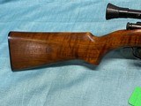 Winchester model 69 .22Short Fancy Wood with brass scope - 4 of 20