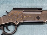 Henry Long Ranger Deluxe H014D-243 Lever W gold inlay ** Reduced** - 20 of 20