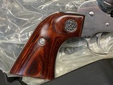 Ruger New Vaquero 45 Colt revolver Stainless Steel High Gloss Stainless - 3 of 14
