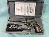 Ruger Super Redhawk 454 casull / 45 LC Gun metal Gray Stainless. - 2 of 18