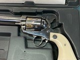 Engraved Ruger Vaquero 45 Colt Stainless. With Box and papers - 2 of 10