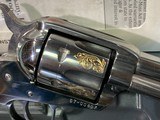 Engraved Ruger Vaquero 45 Colt Stainless. With Box and papers - 7 of 10