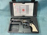 Engraved Ruger Vaquero 45 Colt Stainless. With Box and papers - 1 of 10