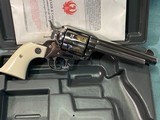 Engraved Ruger Vaquero 45 Colt Stainless. With Box and papers - 5 of 10