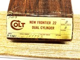 Colt New Frontier Like New In Box Dual Cylinder ** Free Shipping** Case Color - 14 of 14