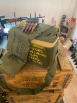 48 rds of M1 Garand 30-06 Non Corrosive Ammo in Clips and a bandolier. ** Free shipping no CC Fees** - 1 of 1