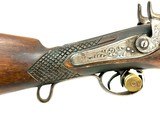 Antique 10 ga Belgium made percussion Shot gun **Free Shipping no CC Fees** Engraved with gold inlay - 15 of 25