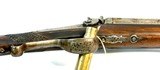 Antique 10 ga Belgium made percussion Shot gun **Free Shipping no CC Fees** Engraved with gold inlay - 2 of 25