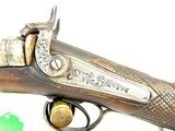 Antique 10 ga Belgium made percussion Shot gun **Free Shipping no CC Fees** Engraved with gold inlay - 1 of 25