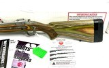 Ruger Guide M77 Hawkeye Stainless Green and Silver Laminate 338 Win Mag **New in Box** - 5 of 12