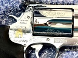 2005 NIB 5 ea Hand Engraved 1 of 50 S&W 500's Full Set all 5 may be the only complete set available. Authenticity letters, Display box's - 13 of 23