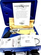 NIB - 5 guns - Hand Engraved 1 of 50 S&W 500's - MFG 2005 - Full Set all 5 may be the only complete set available. Authenticity letters, Display b - 2 of 23