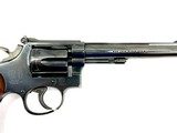 Smith & Wesson model 17 K-22 .22LR Mfg 1960 Diamond Grips - 3 of 19