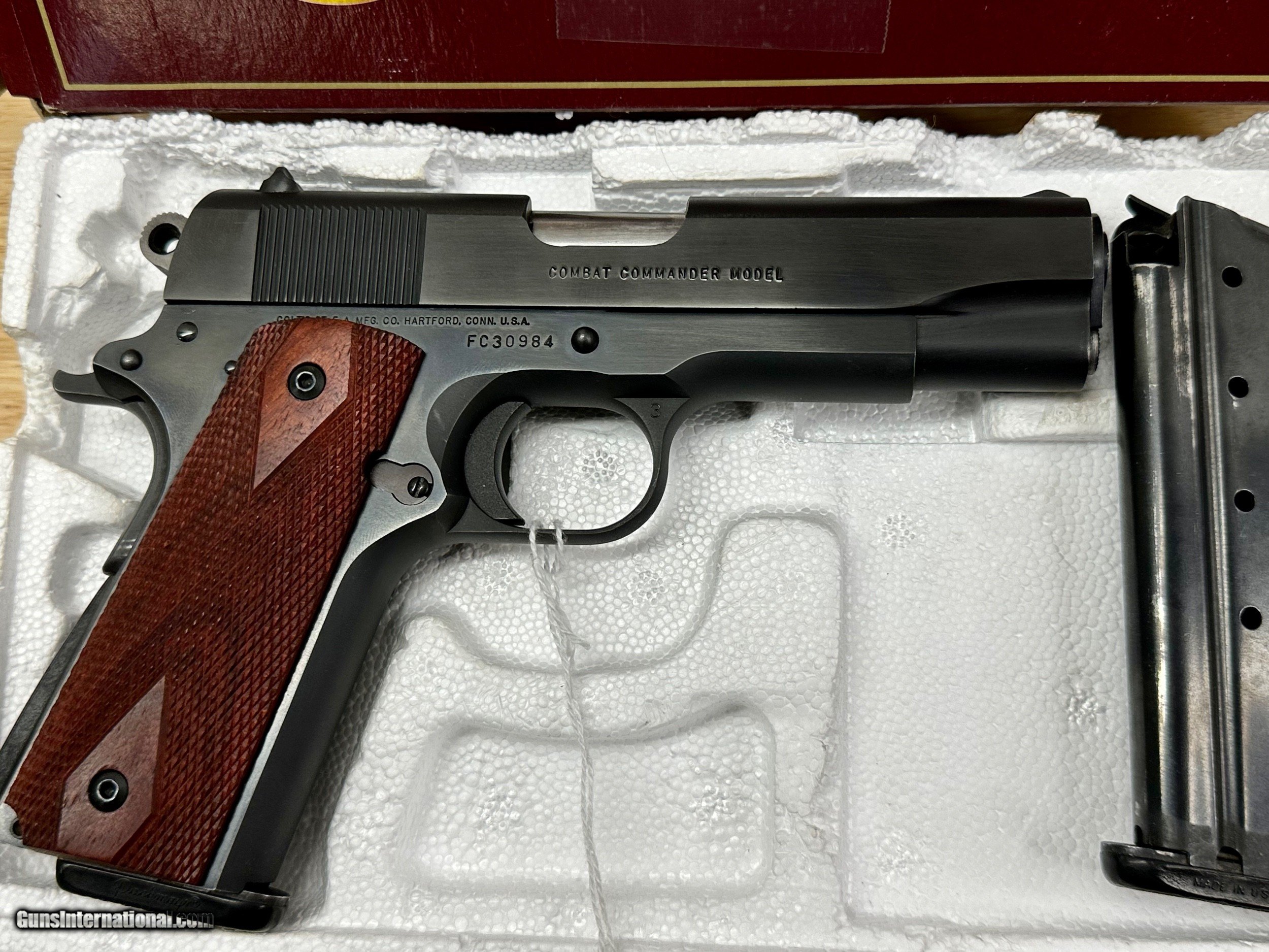 Must See Colt .38 Super Combat Commander * Mfg 1990