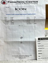 Must See ** Thompson Center Icon in 243 ** Unfired in original box * Now Discontinued by TC Beautifull Gun - 23 of 25