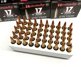 Hard to find! - 300 rounds 17 Winchester Super Mag - 20 Gr Hornady V-Max New Old inventory - 2 of 2