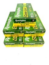 100 rounds - 30-30 Winchester Ammo 150 Gr Remington Core Lokt - 1 of 1