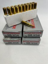 300 WSM Ammo Winchester 150gr 80 Rounds Free shipping - 1 of 1