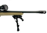 450 Bushmaster Ruger American Bolt With Burris scope and Bipod - 2 of 11