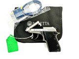 Beretta 21a .22LR Stainless Steel Like new with Lock and soft Case - 3 of 3