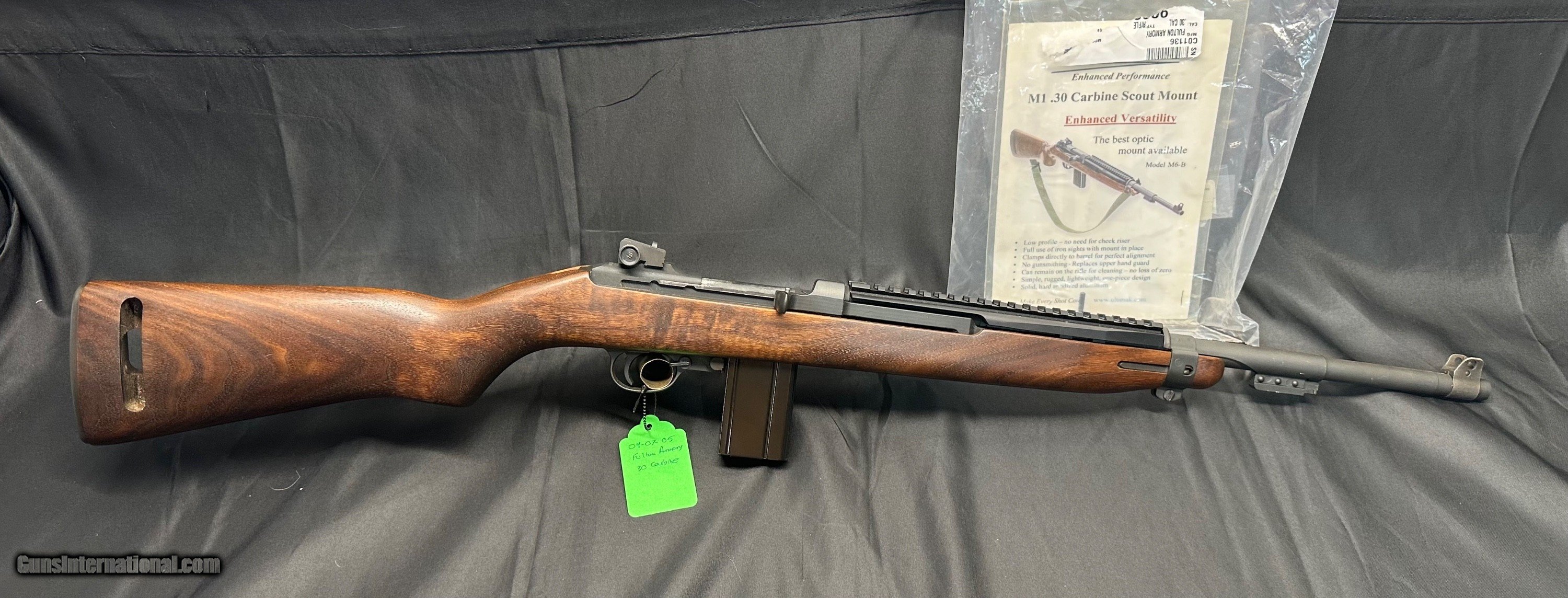 Fulton Armory US M1 Carbine W Rail