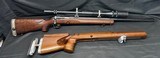 Winchester 52 Target Rifle with Unertl 15x Scope and 2 stocks