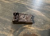 Springfield 1861 - 1866 Musket rear sight with leaf's