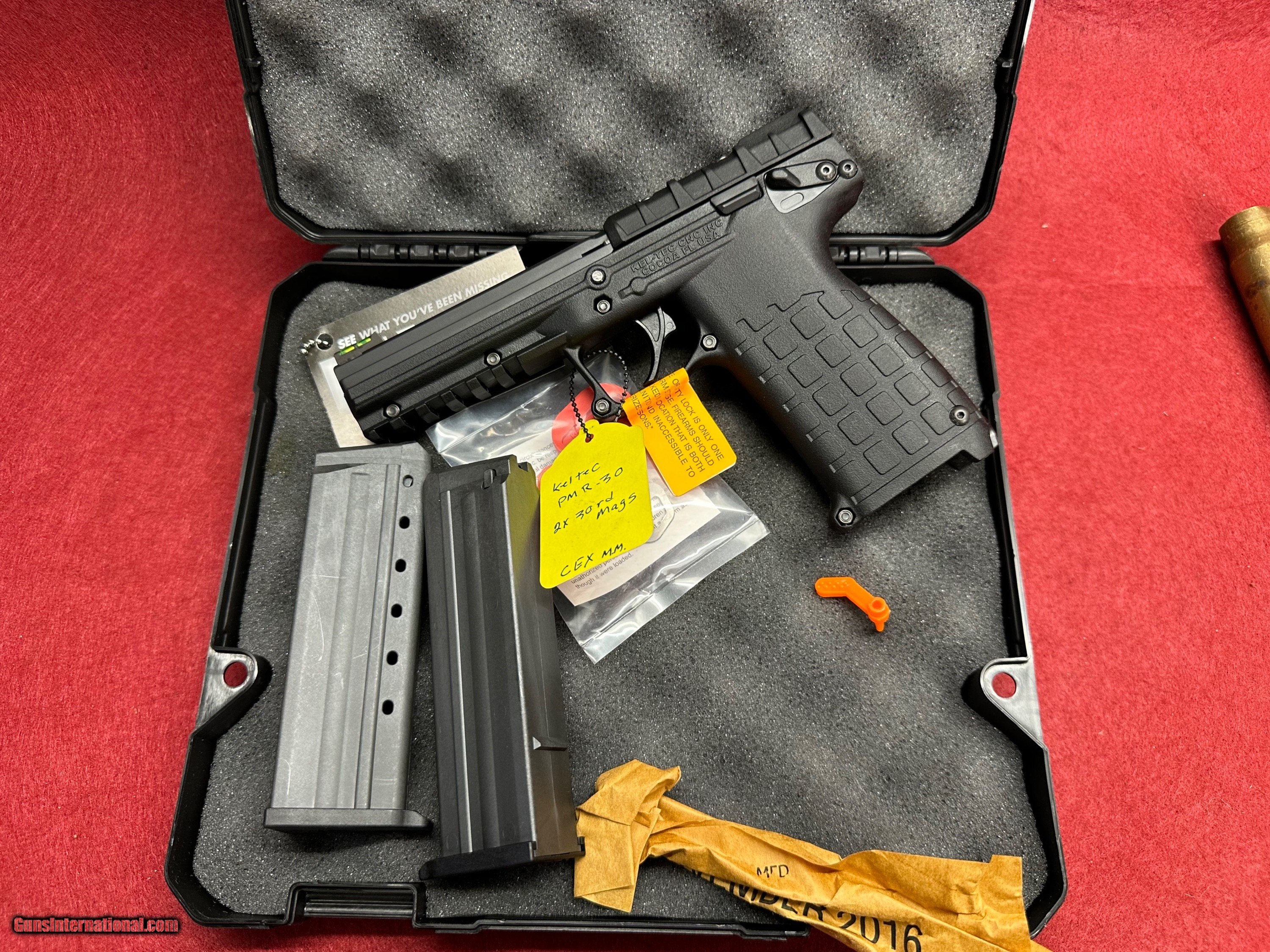 100 Round Kel-tec Pmr-30 50 Round Magazine Kel Tec PMR 30 Unfired in box. 30 rounds of 22 Mag in each clip.