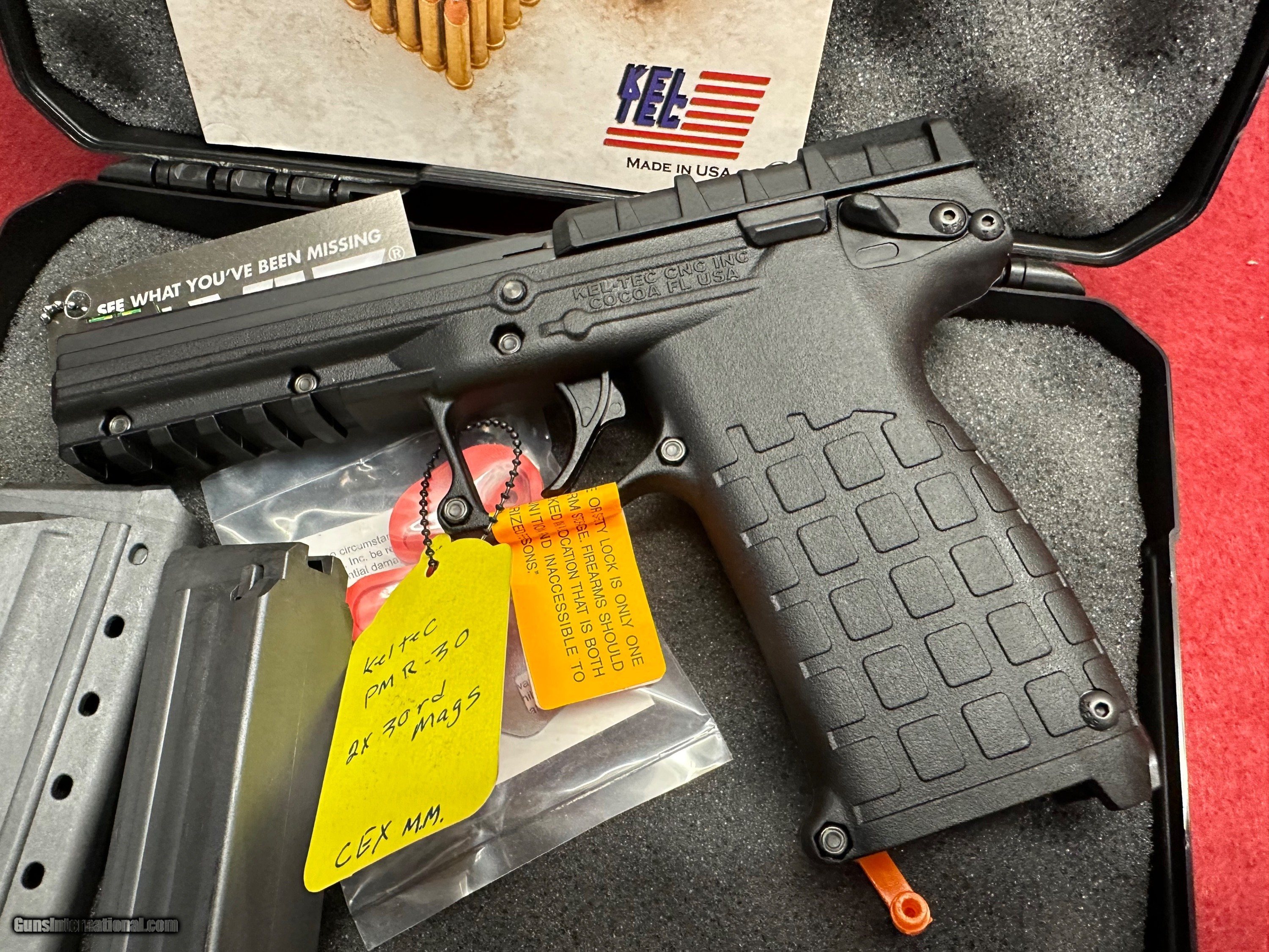 100 Round Kel-tec Pmr-30 50 Round Magazine Kel Tec PMR 30 Unfired in box. 30 rounds of 22 Mag in each clip.