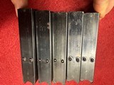 5 ea M1 Carbine 15 Round magazines Stamped "LU" for Underwood MFG - 1 of 5 5 ea M1 Carbine 15 Round magazines Stamped "LU" for Underwood MFG - 1 of 5