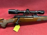 Beautifull 280 rem Winchester Model 70 Classic Feather weight Mint Condition Wit Bausch & Lomb Scope - 1 of 16