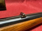 Mauser 98, Claw mount, Vintage 1940's scope, Double set triggers, Scroll engraving, Full length rib, 9mm Mauser - 8 of 17