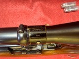 Mauser 98, Claw mount, Vintage 1940's scope, Double set triggers, Scroll engraving, Full length rib, 9mm Mauser - 15 of 17