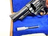 Excellent condition 4" Smith & Wesson Model 57 With Original carboard sleeve and display case 41 Mag - 5 of 15
