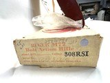 Collectors - Mint Condition Ruger M77 RSI 308 win In original box, With Original papers and Rings *1983* *Mint* Tang Safety Red Recoil pad - 7 of 21