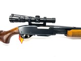 Remington 760 30-06 Excellent condition 1954 Professionally shortened to Carbine length and front sight reinstalled - 2 of 11