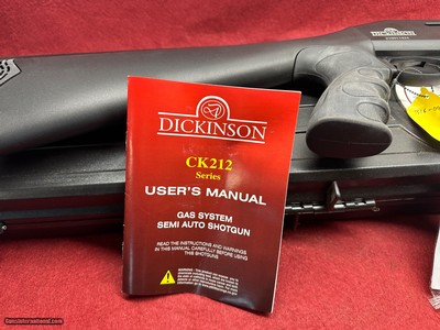 Dickinson CK212 12 ga Pistol Grip shotgun NIB **No Credit Card Fees ** - Image 5 of 5