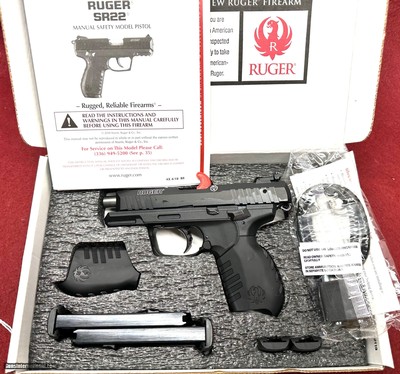 Ruger SR22P .22LR Pistol New in Box **No Credit Card Fees** - Image 2 of 6