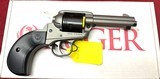 Ruger Wrangler Birds Head 3-3/4" Barrel Silver Cerakote **No Credit Card Fees** - 5 of 5