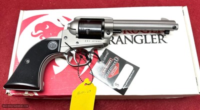 Ruger Wrangler Silver Cerakote .22LR *No Credit Card Fees*