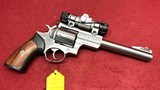 Ruger Super Redhawk .44Mag with Millett red dot sight 7.5