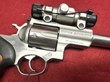 Ruger Super Redhawk .44Mag with Millett red dot sight 7.5