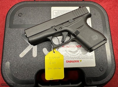 Glock G43 New in Box **No Credit Card Fees**