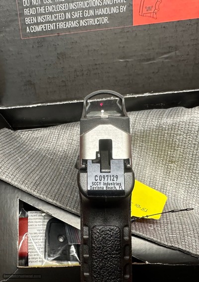 New SCCY CPX-2 9x19MM With Crimson Trace Reflex Sight ** No Credit Card Fees ** - Image 2 of 5