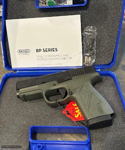 Bersa BP9cc Semi Auto Pistol NIB old Stock * No Credit Card Fees *