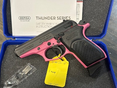 Bersa Thunder Pink 380 NIB Old Stock *No Credit Card Fees* - Image 2 of 3