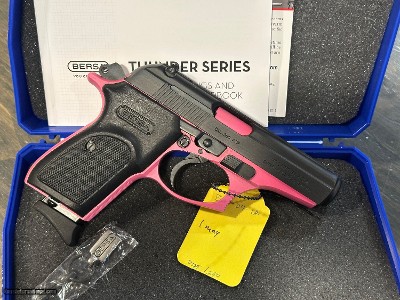 Bersa Thunder Pink 380 NIB Old Stock *No Credit Card Fees* - Image 3 of 3