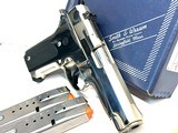 Nickel Smith & Wesson model 59 With original box and papers. Bullseye spring kit installed 1981 - 4 of 9
